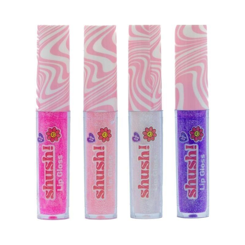 Shush Cosmic Glow Lip Gloss Set 4 Pcs