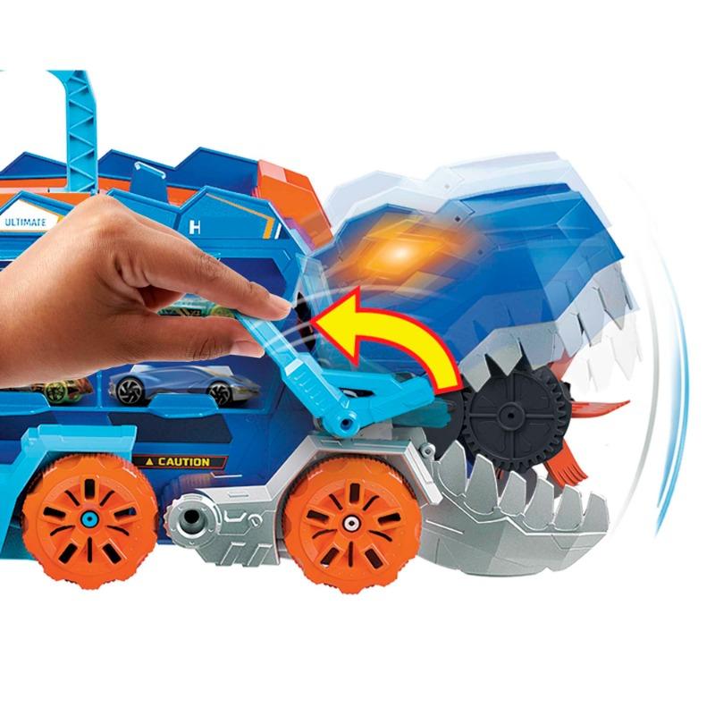 Hot Wheels City Transforming T-Rex Ultimate Hauler