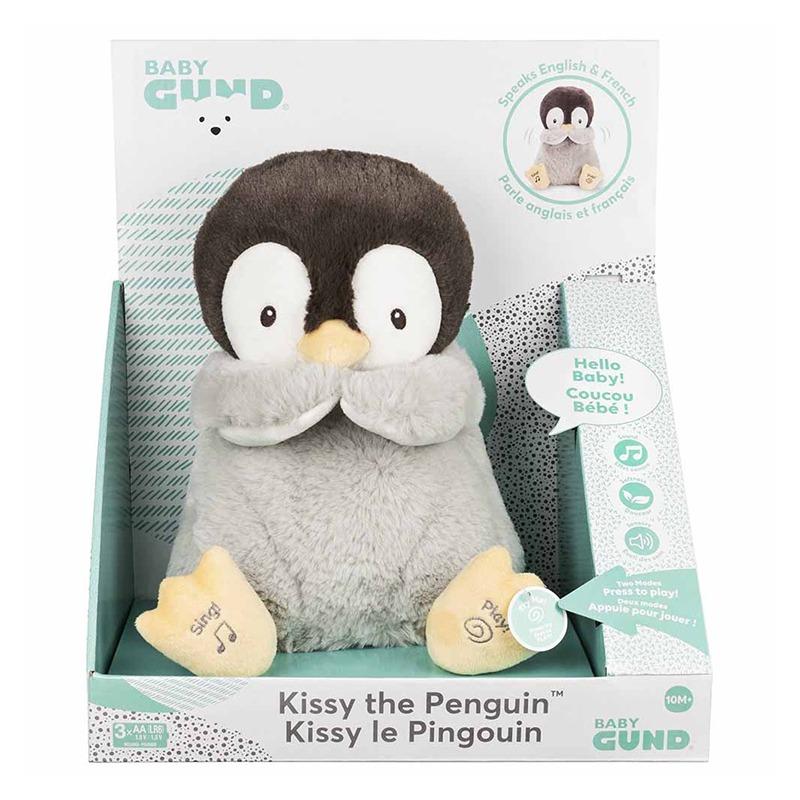 GUND Kissy The Penguin Animated
