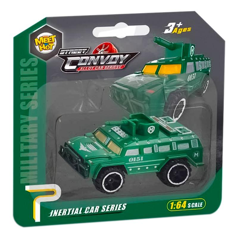 Meet Hot Street Convoy Inertial Military Vehicle - Multishapes