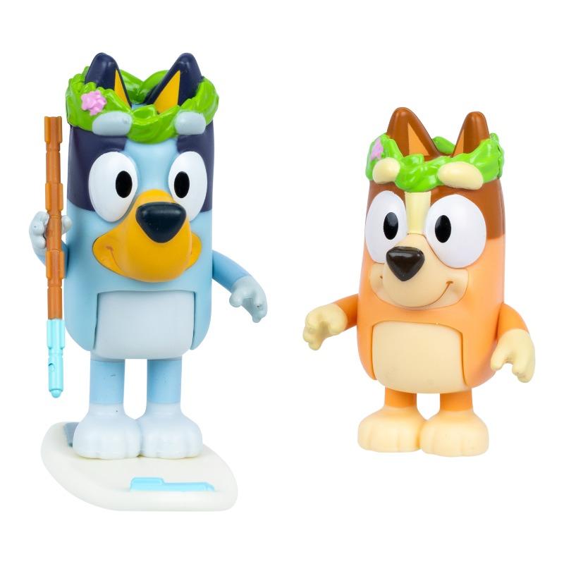 Bluey Figure 2-Pack Rug Island