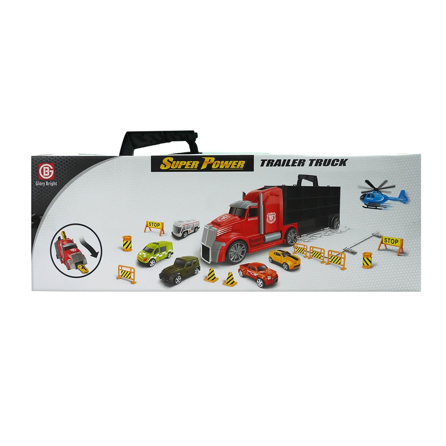 Trailer Truck Carry Case Multicolors