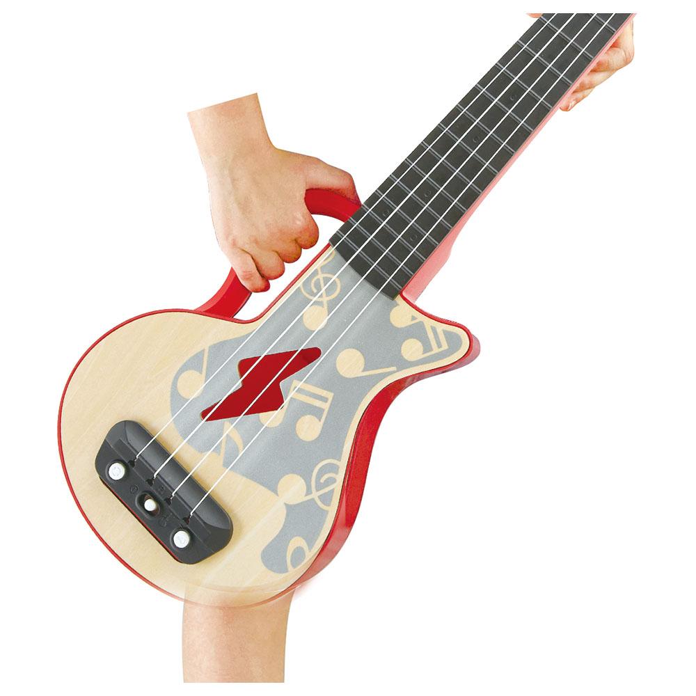 Hape - Learn With Lights Ukulele - Red