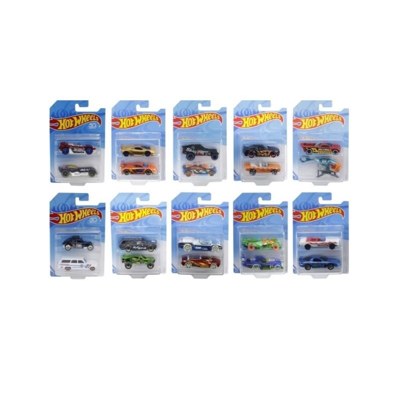Hot Wheels Basic Car 2 Pack Styles Colors May Vary
