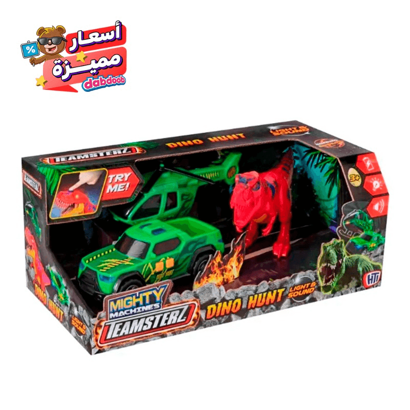 Teamsterz - Mighty Machines Light & Sound Dino Hunt