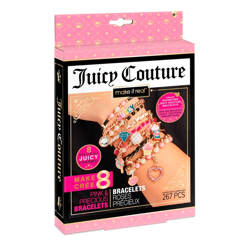 Make It Real Juicy Couture Pink and Precious Bracelets