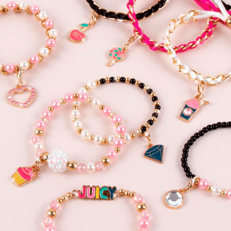 Make It Real Juicy Couture Pink and Precious Bracelets