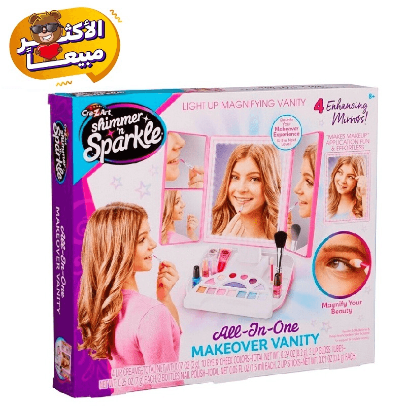 Cra-Z-Art Shimmer N Sparkle All In One Makeover Vanity