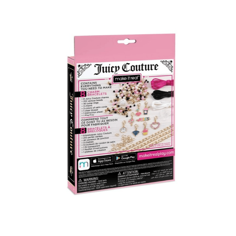 Make It Real Juicy Couture Pink and Precious Bracelets